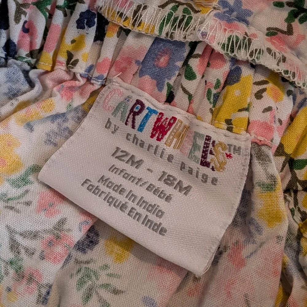 ⭐ Cartwheels By Charlie Paige Floral Bubble Size 12-18 Months